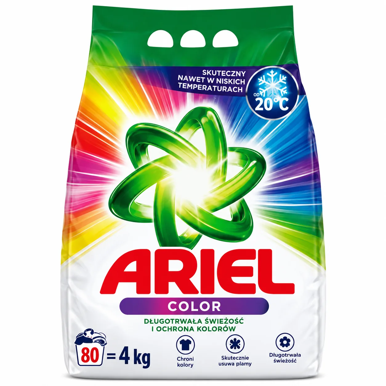 Ariel Color – Пральний порошок для кольорових тканин, 4 кг