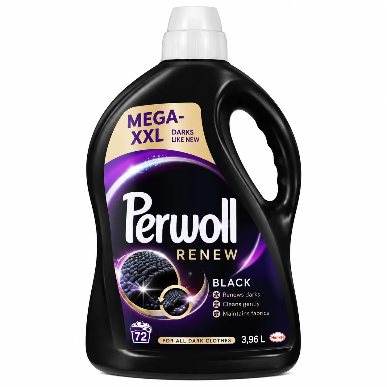 Perwoll Renew Black 3,96 л – Рідина для прання чорних речей