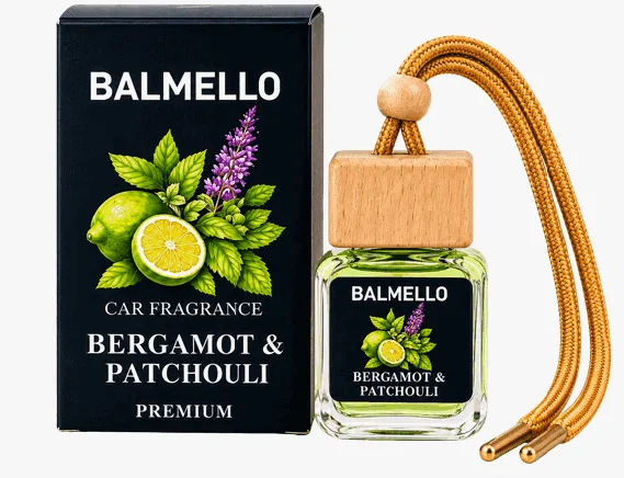 BALMELLO Zapach samochodowy 10 ml – Bergamotka & Paczula