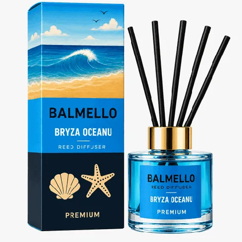 BALMELLO Çubuklu Oda Kokusu 120 ml – Okyanus Esintisi