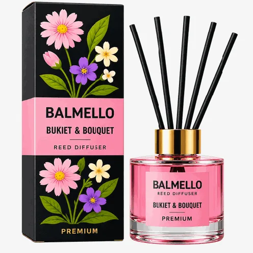 BALMELLO Çubuklu Oda Kokusu 120 ml – Bukiet & Bouquet