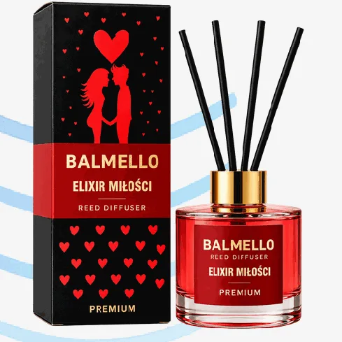 BALMELLO Çubuklu Oda Kokusu 120 ml – Aşk İksiri